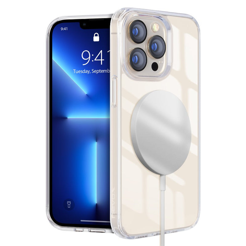 Nevox Styleshell Shockflex, Case Transparent Phone Mobile Phone Iphone 16 Pro, Compatible With Magsafe 4250686