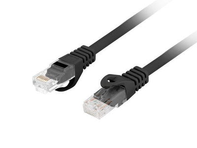 Lanberg Network Cable CAT.6 UTP Lszh Cu 2M Black Fluke Passed — image 1