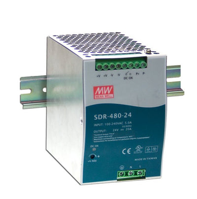 Meanwell Power Supply - 48V 480W Din Rail Parallel Funktion — image 1