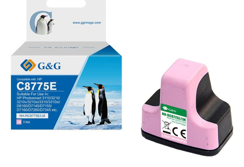 G&g Ink With HP 363/ C8775EE Xl-hellmagenta
