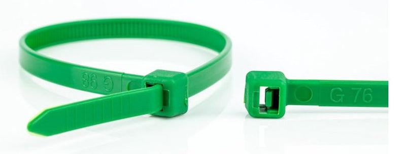 Wkk Sujeción Cables Kunmmoff Green 370X4,8MM 100M.