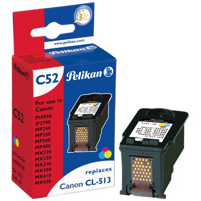 Pelikan Ink Canon C52 CL513 Tricolor Remanufactured — image 1