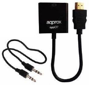 Approx Adapter HDMI a VGA With Audio APPC17 — image 1
