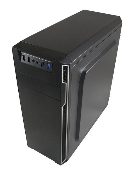 PC Case Lc-power 7038B, Midi Tower, PC, Metal Black Atx, microATX, Mini-itx, 14,5CM