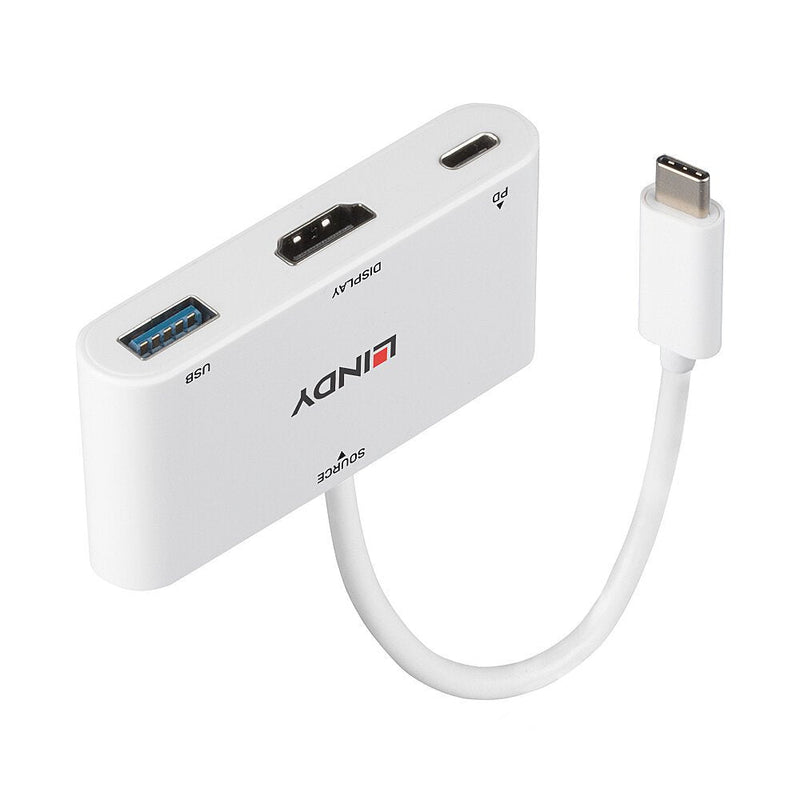 Lindy Convertidor USB 3.1 Type-c a HDMI With Pd