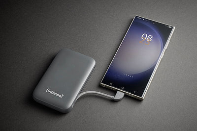 Intenso Power Bank S 10000MAH Grey + Integriertes USB-C — image 1