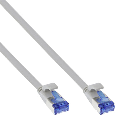 Inline Network Cable Flat , U/FTP, CAT.6A, Tpe Libre Halógenos, Grey 7,5M — image 1