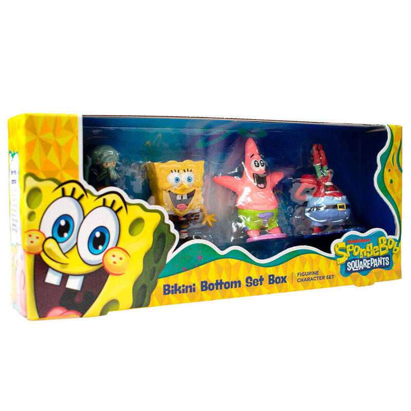 Blíster Figuras Bob Esponja