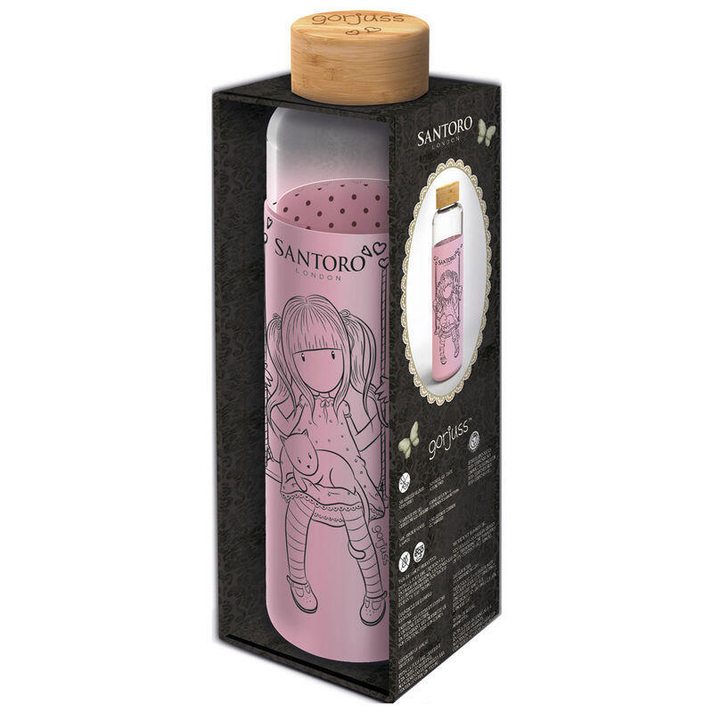 Bottle Glass Gorjuss Case Silicone 585ML
