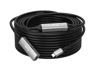 Equip USB Cable -C3.2-C GEN1 Akt.erweit.m H 10.00M Black — image 1