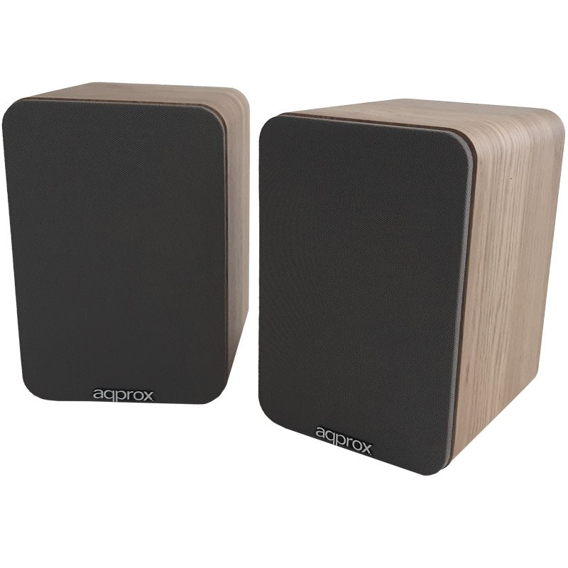 Approx Speakers Autoamplificados 60W Rms Bluetooth 5.0 - Housing Wood - Rca, Optical, Coaxial, USB - Includes