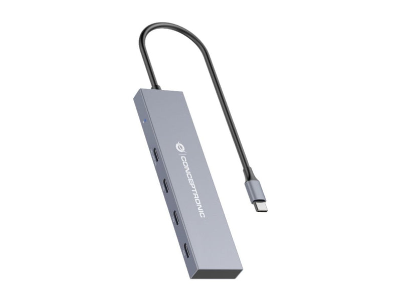 Conceptronic Hub USB-C With 4x USB-C Pd Up To 100W - Housing Aluminium