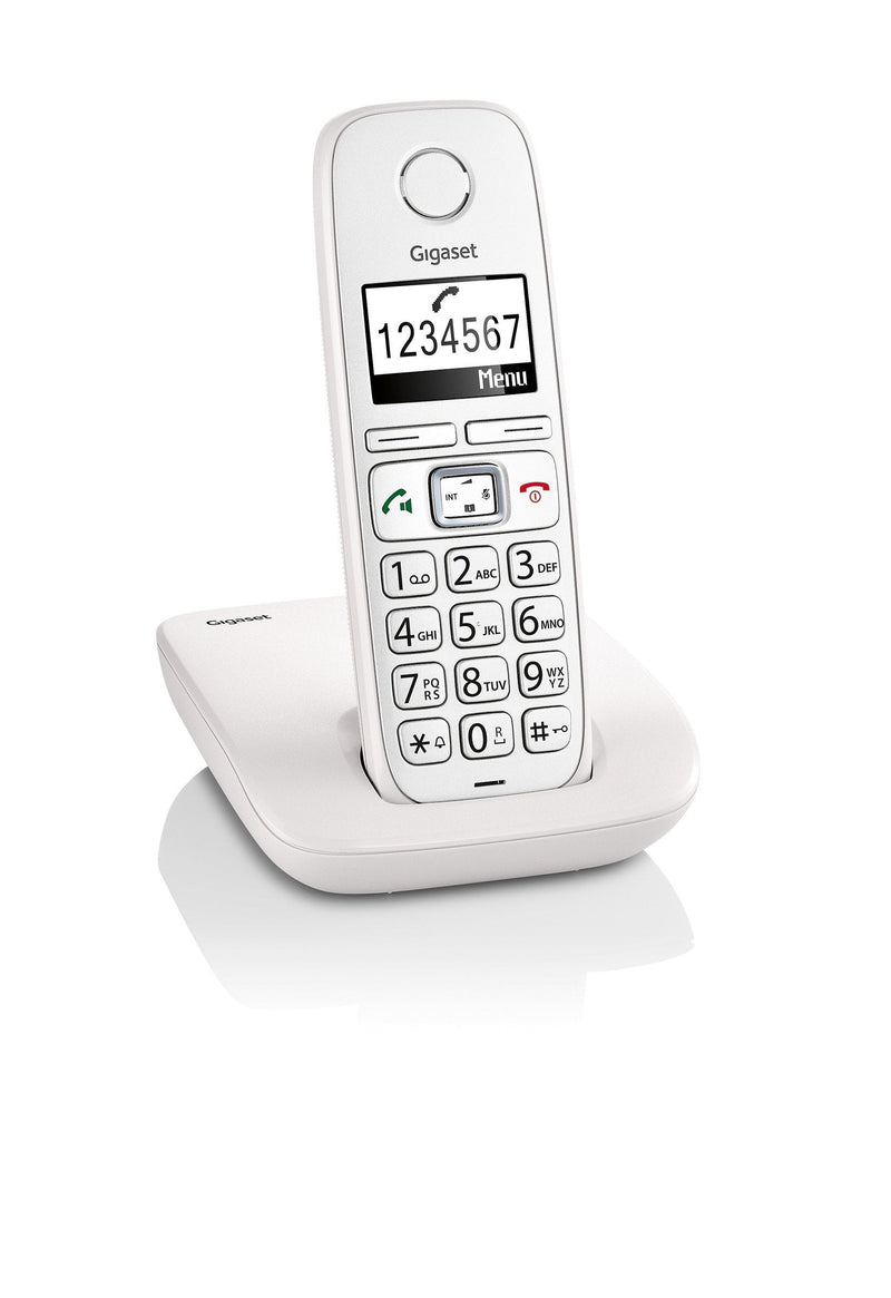 Gigaset E260 Phone Dect Identificador Llamadas White