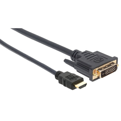 Techly Cable 1.8M HDMI - DVI-d M/M 1,8M Black — image 1