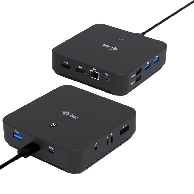 I-tec USB-C DP Dual HDMI Docking Station With Power Delivery 100W