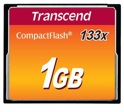 Transcend Card Compact Flash 1GB 133X — image 1