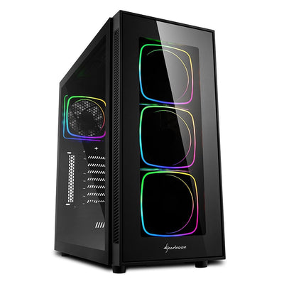 Sharkoon Box ATX TG6 2XUSB3.0 2XUSB2.0 Without Power Supply RGB — image 1