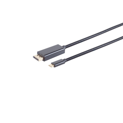 USB Cable C DisplayPort (4K 60HZ) 1,8M Black — image 1
