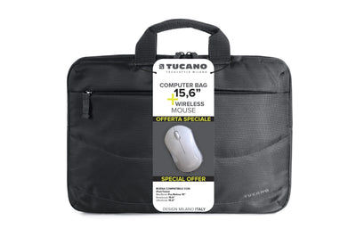 Tucano Case Idea Laptop 15,6 + Wireless Mouse - Size Slim - Indoor Acolchado - Black — image 1