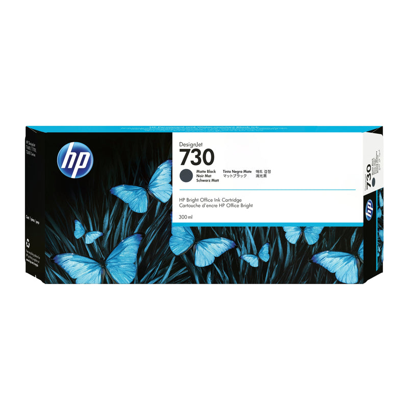 HP Ink Cartridge Designjet 730 Black Matte 300ML