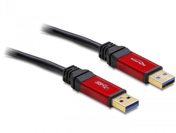 Delock USB Cable 3.0 Typ-a Male USB 3.0 Typ-a Male 3M Premium