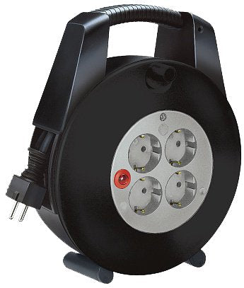 Brennenstuhl Vario Line Alargo 15M 4 Salidas AC Black Grey — image 1