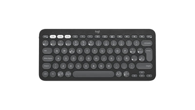 Logitech Keyboard Spanish Pebble Keys 2 K380S Wireless Grafito 920-011827 — image 1