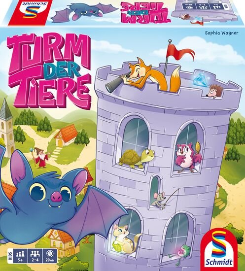 Schmidt Spiele Tower Animales, Set Of Desk 40666 — image 1