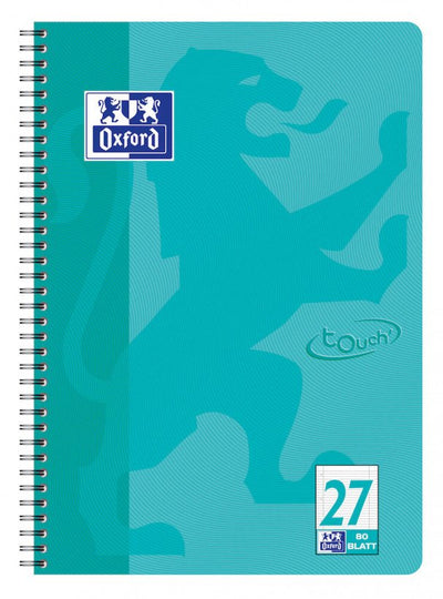 Oxford Bloc Universitario A4 + L.27 Aqua 80 Hojas — image 1