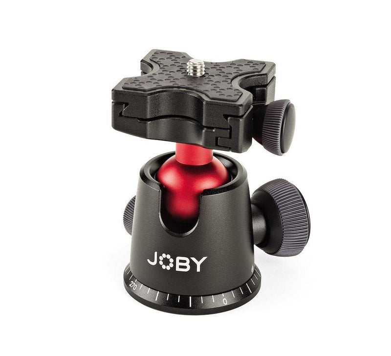 Joby Ballhead 5K Cabeza Tripod Black Red Acrilonitrilo Butadieno Estireno (abs), Aluminium Steel Inoxidable, S