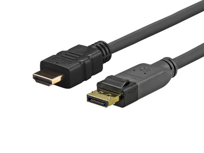 Vivolink PRODPHDMI4K2 Adapter Cable Vídeo 2M DisplayPort HDMI Black — image 1