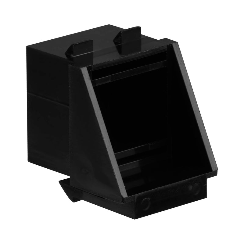 Efb Blindeinsatz RJ45 Black RAL9011, Fr Keystoneausbrche, Vpe 100