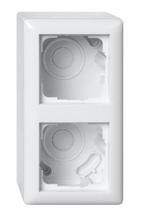 Gira 106203 Ap-carcasa 2F + Frame Standard 55 White Puro — image 1