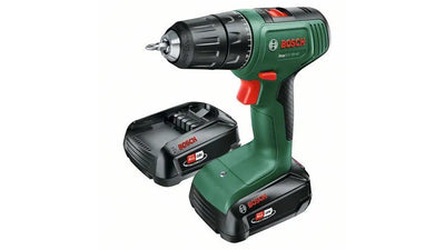 Bosch Drill Wireless Easydrill 18V-40 Green/Black 2X Battery Li-ion 2,0AH, Case Power For All Alliance 06039D8 — image 1