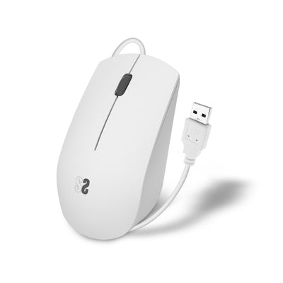 Subblim Mouse Business Quiet Up To 1200 DPI White — image 1
