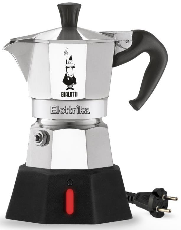 Bialetti Coffee Machine Eléctrica Moka Timer With Temporizador Incorporado 2 Cups