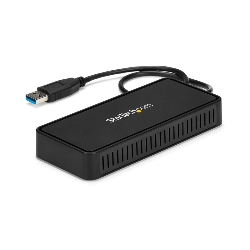 StarTech.com Mini Dock USB a DisplayPort Double With LAN GbE - 4K Double 60HZ
