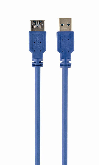 Gembird USB Cable 3.0A/a ( Alargo) 1.80M M/H Blue CCP-USB3-AMAF-6 — image 1