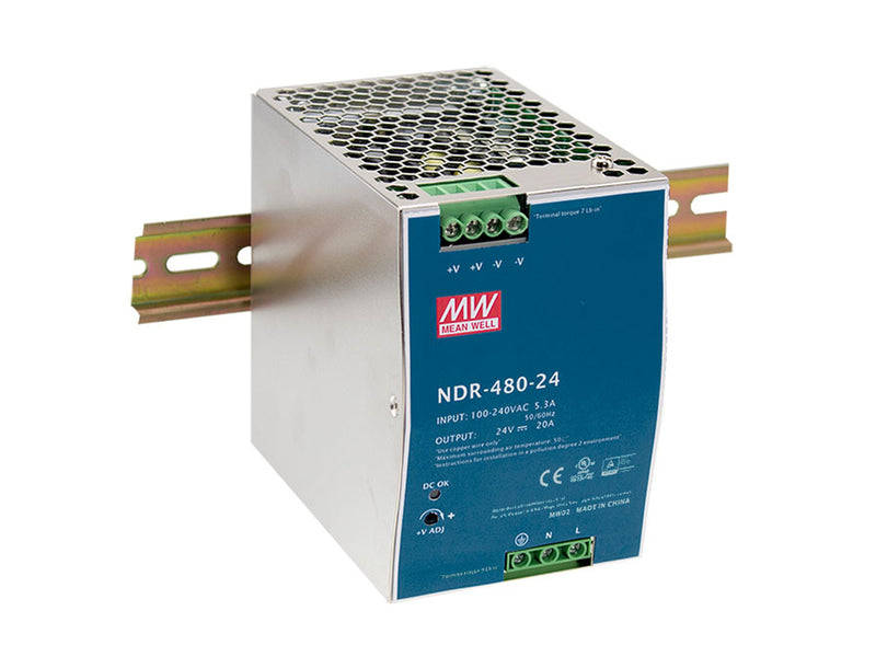 Levelone POW-4861 Power Supply 480W Blue Silver
