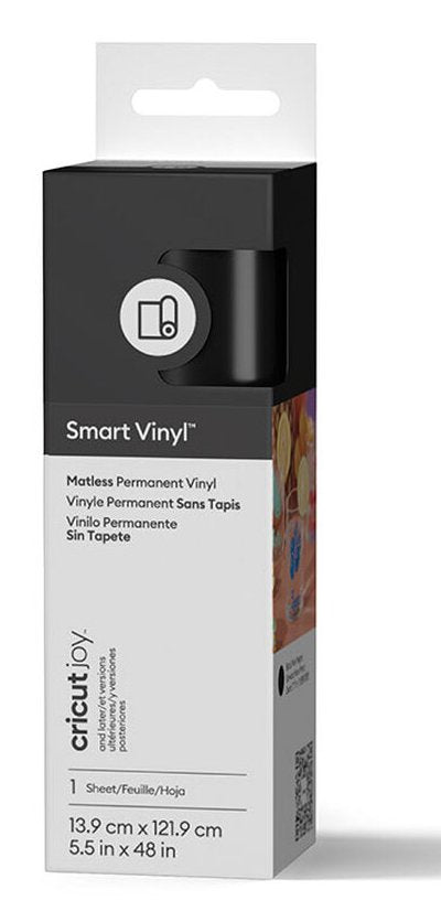 Cricut Smart Vinyl Permanent Joy 14X122CM 1 Sheet (black) — image 1