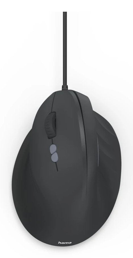 Hama ECM-500L Mouse Optico Vertical Zurdos 1800DPI - Cable 180CM - Ergonomico - Quiet - 7 Buttons - — image 1