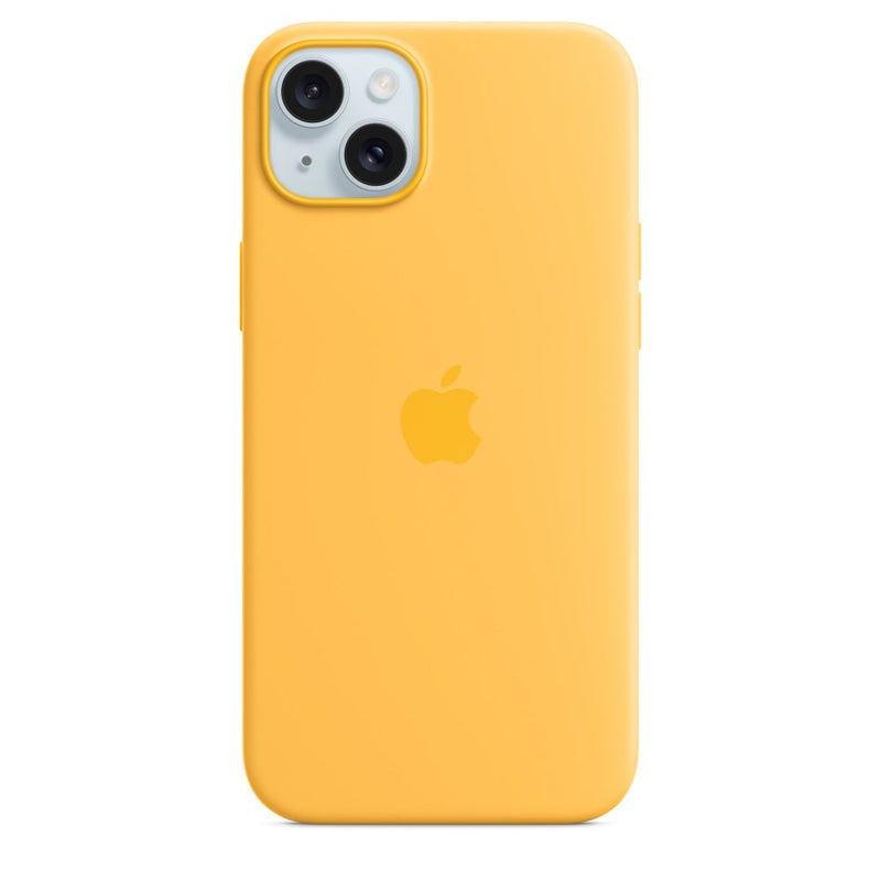 Apple Case Iphone 15 Plus Silicone Case With Magsafe - Sunshine