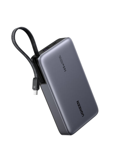 UGREEN PB551 20.000MAH 145W Powerbank 1x USB-C 1x USB-A 1X Integriertes USB-C Cable Display — image 1