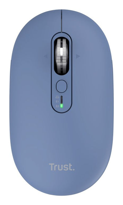 Trust Mouse Optico Wireless Thin Seron Blue Up To 3200 DPI / Wireless — image 1