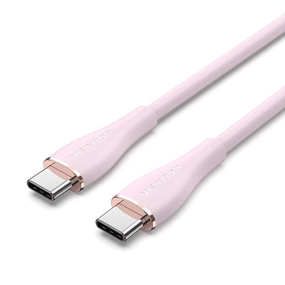 Vention USB Cable 2.0 Type-c Tawpf USB Type-c Male USB Type-c Male 1M Pink — image 1