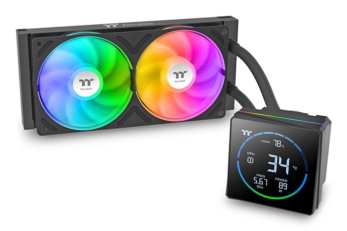 Thermaltake Refrigeración Líquida CPU K TH240-S V3 ARGB Sync Aio Black
