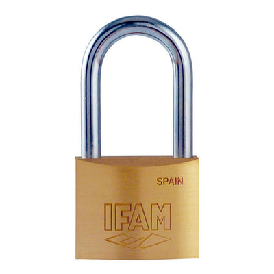 Padlock K30. Látón. 30MM. With 2 Keys Arco Normal. Ifam — image 1