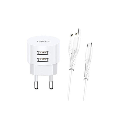 Charger Network T20 2x USB 2,1A Microusb — image 1
