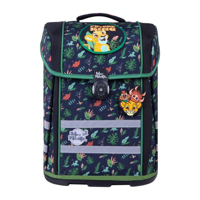 Mcneill Set Of Backpack School Perfecto 5TLG. Lion King