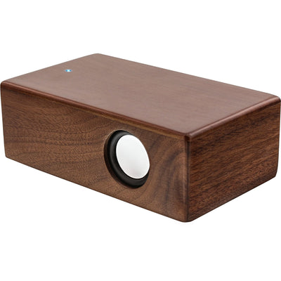 Inline Speaker Woodbrick Box Of Wood Nogal Real — image 1